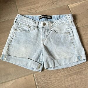 Express jeans stretch denim shorts